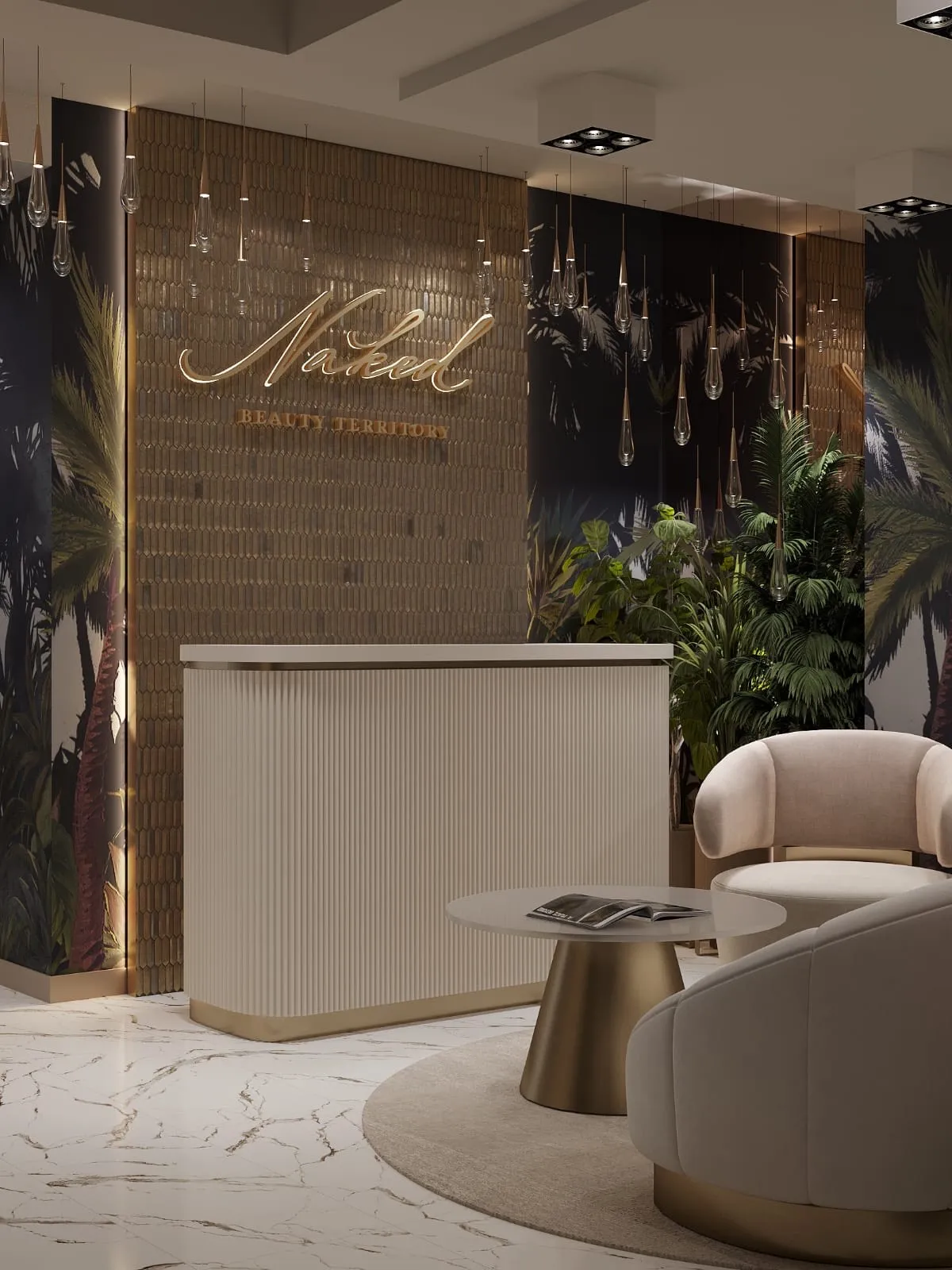 naked beauty office
